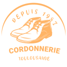 Logo de la cordonnerie des Sept Deniers